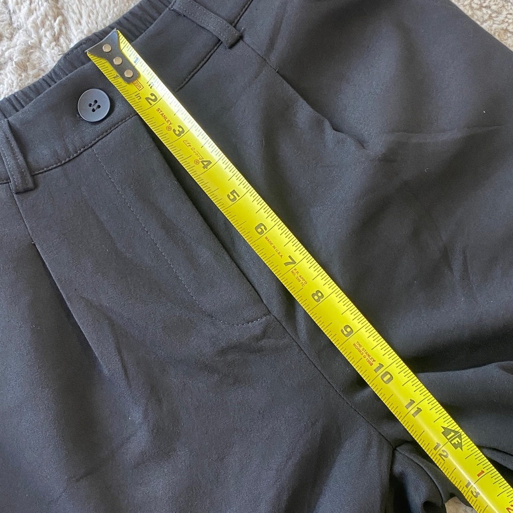 Pretty Garden Juniors High Waist Pleated Ankle Pants Black Size Small - Picture 6 of 12